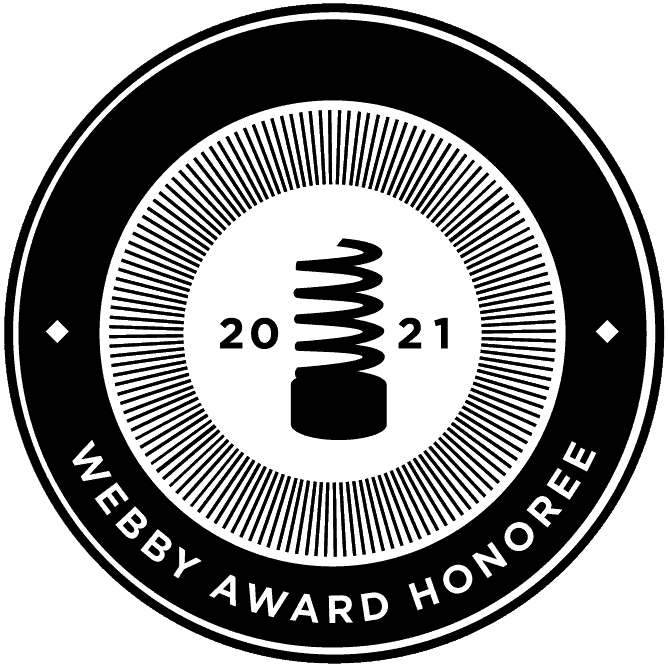 Webby Awards honoree badge
